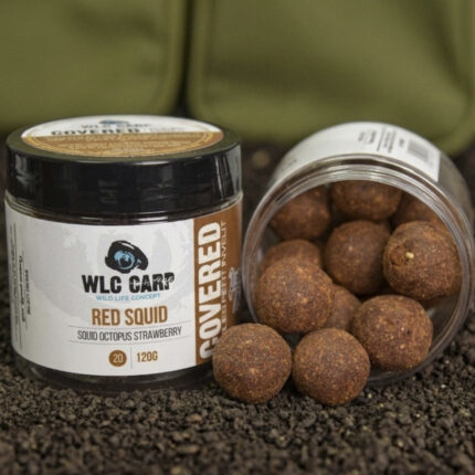 covered red squid 20mm